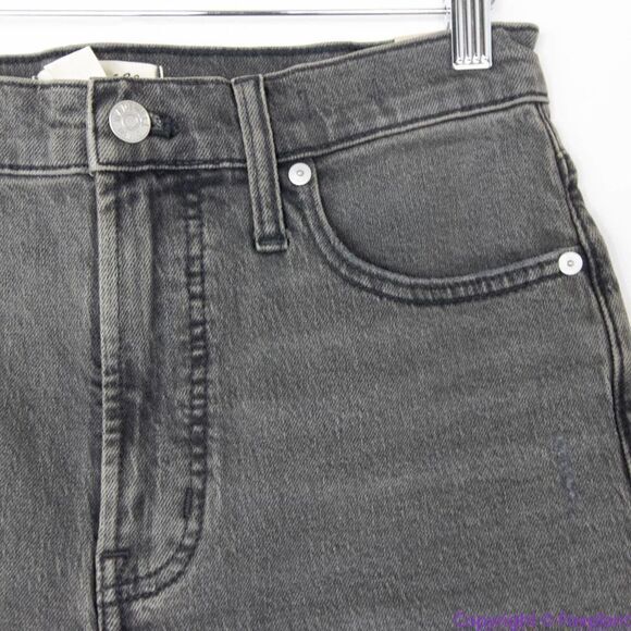 NEW Madewell Perfect Vintage Jean in Cosner Wash: Knee-Rip Edition, 27 - Picture 9 of 16
